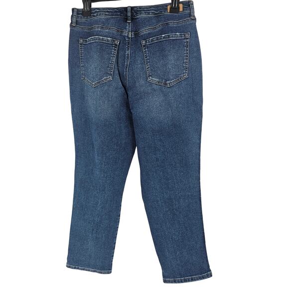 NEW Sofia Jeans Adora Curvy Girlfriend Frayed Side Straight Jean Size 8 S - Picture 8 of 12